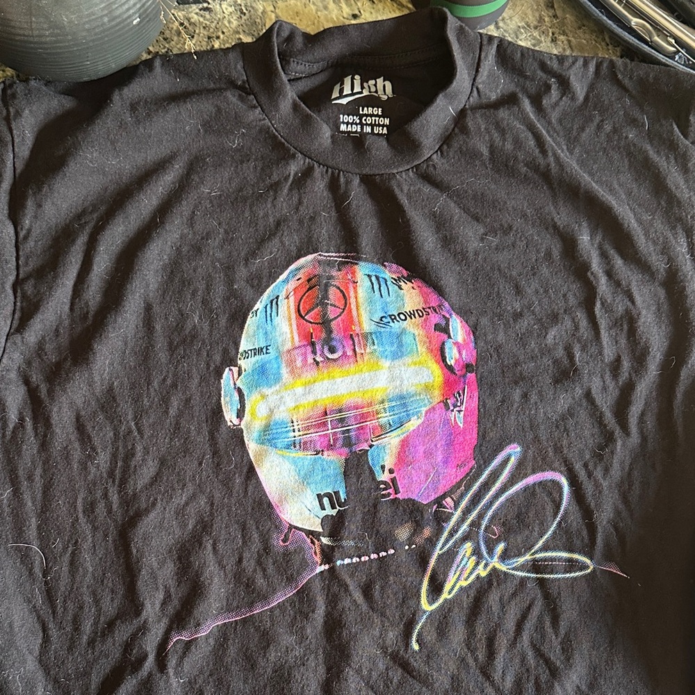 Lewis Hamilton Black Tee